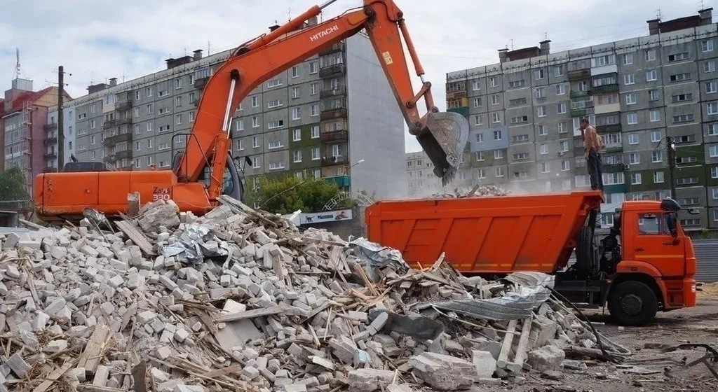 Профессиональный вывоз строительного мусора в Владимире в октябре