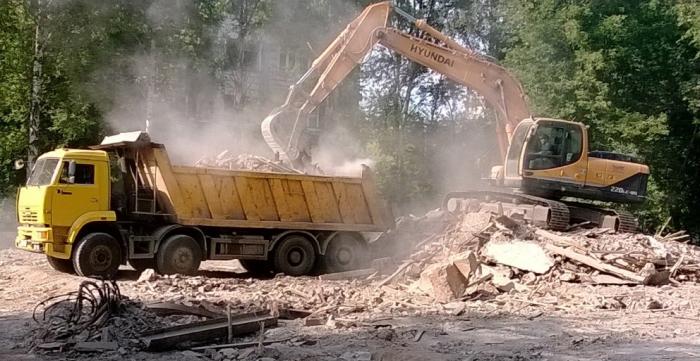 Вывоз бетонного боя и ЖБИ отходов в Владимире от ПроМусор, цена от 2801 руб., утилизация и переработка