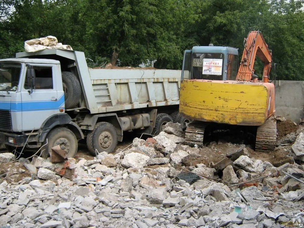 Вывоз бетонного боя и утилизация в Владимире в октябре